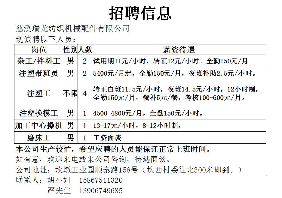 怀柔雁栖最新招工信息汇总及论述分析