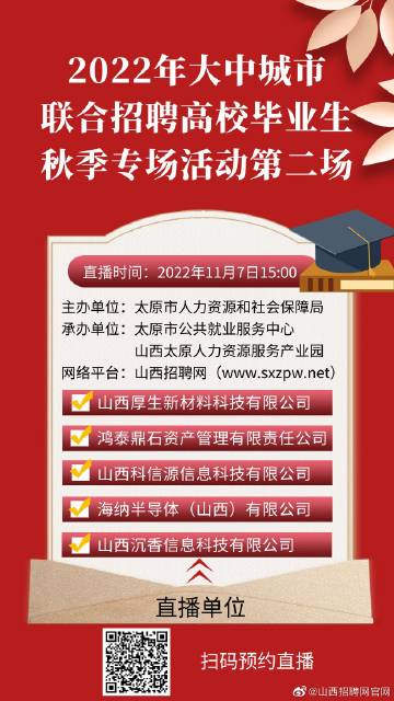 太原招聘网最新招聘信息汇总