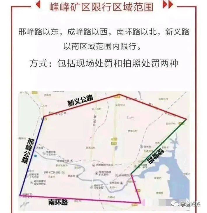 邯郸限行